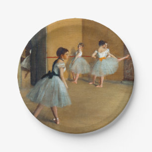 Prato De Papel Edgar Degas A Dança Foyer na Ópera