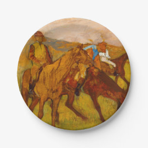 Prato De Papel Edgar Degas Antes da Corrida