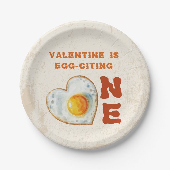 PRATO DE PAPEL EGG-CITING BBQ BABY BIRTHDAY (Frente)