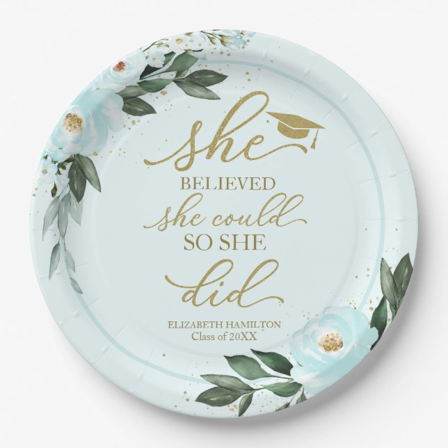 Prato De Papel Ela Acreditava Que Podia, Então Formando O Papel D (Frente)