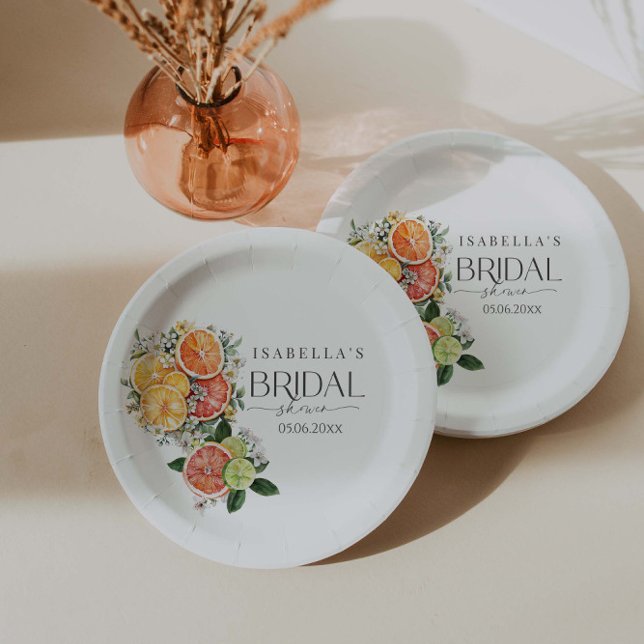 Prato De Papel Ela Encontrou Seu Principal Chá de panela De Citro (Criador carregado)