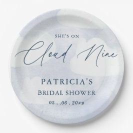 Prato De Papel Ela está no Noivo e Noiva