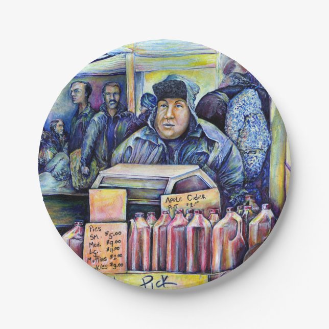 Prato De Papel Ele Ouviu, O Que Eu Vi (Frente)