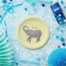 Elefante Bebê Amarelo