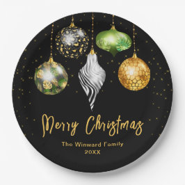 Prato De Papel Elegant Safari Theme Ornament Christmas