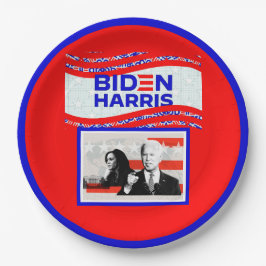Prato De Papel Eleição 2020 Biden Harris