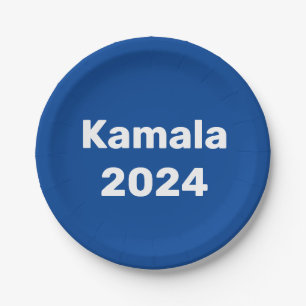 Prato De Papel Eleições Presidenciais De Kamala 2024