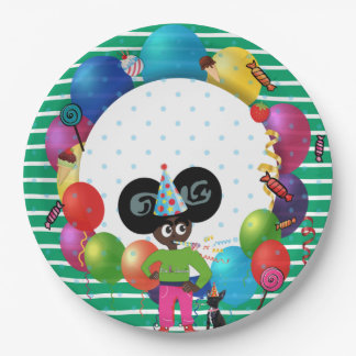 Prato De Papel Ella B. Jenkins Paper Plate Green