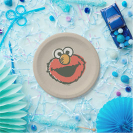 Prato De Papel Elmo Retro