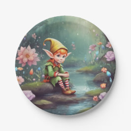 Prato De Papel Elves