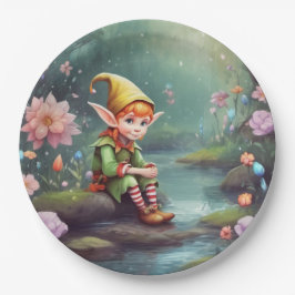 Prato De Papel Elves