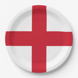 Prato De Papel English Flag (Inglaterra)