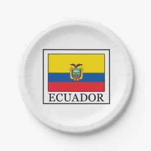 Prato De Papel Equador