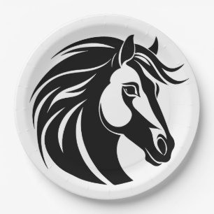 Prato De Papel Equestre Love