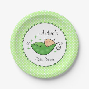 Prato De Papel Ervilha em meu vagem