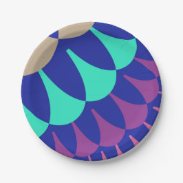 Prato De Papel Escalas de Sereia