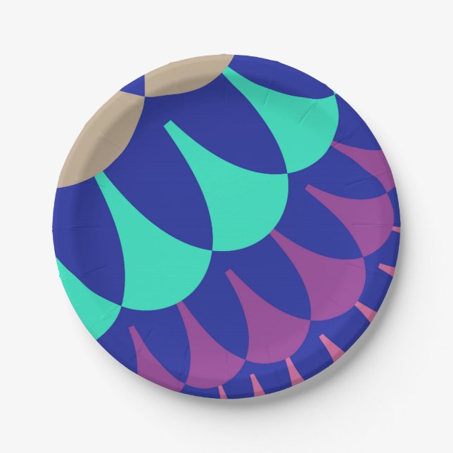 Prato De Papel Escalas de Sereia (Frente)