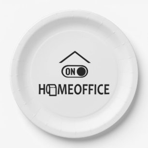 Prato De Papel Escritório em casa - Homeoffice em