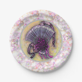 Prato de Papel Esforço Gracioso