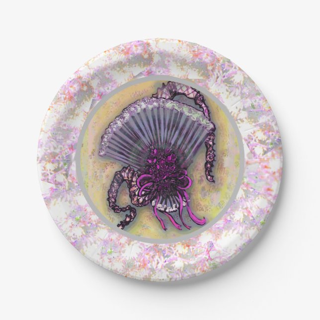 Prato de Papel Esforço Gracioso (Frente)