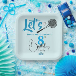 Prato De Papel Esmague-se na diversão