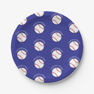 Prato De Papel Esporte Legal personalizado de baseball