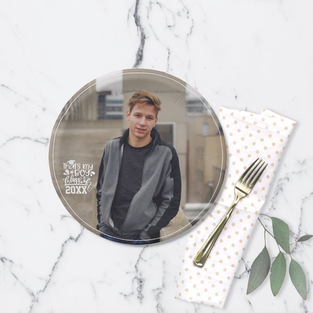 Prato De Papel Essa é a minha turma de 20XX de graduação de fotos (Criador carregado)