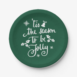 Prato De Papel Esta é a estação a ser alegre