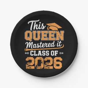 Prato De Papel Esta Rainha Dominou Turma De 2026 Graduação