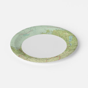 Prato De Papel Estados Bálticos e Prússia Oriental