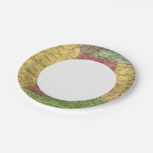 Prato De Papel Estados ocidentais 2