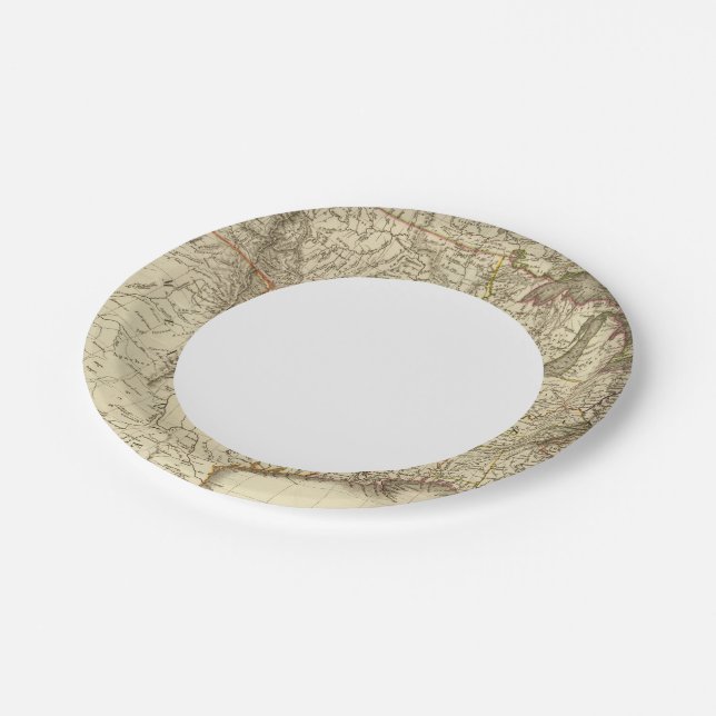 Prato De Papel Estados Unidos, Canadá (Inclinado)