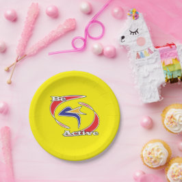 Prato De Papel Esteja ativo