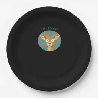 Prato De Papel Estilo Criativo Oh Deer