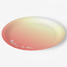 Prato De Papel Estilo de Picnic