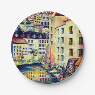 Prato De Papel Estocolmo - Gamla Stan, cidade antiga, Suecia