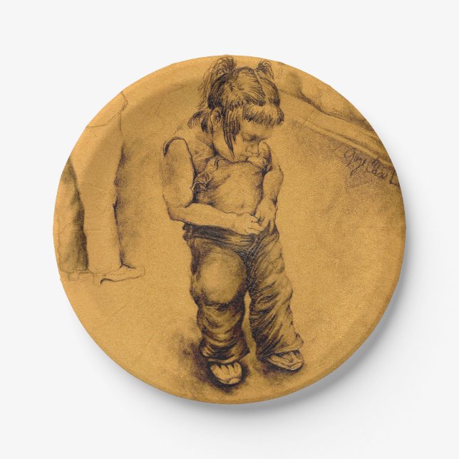 Prato De Papel Estou perdido em Le Tianguie, México (Frente)