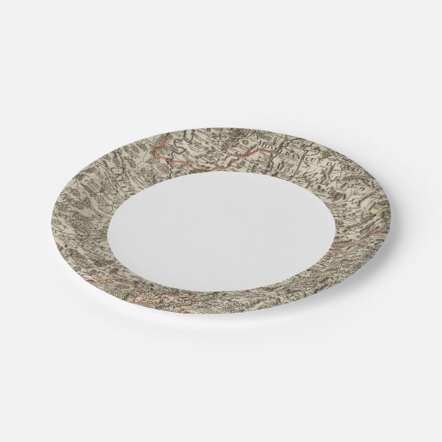 Prato De Papel Estradas da França (Inclinado)