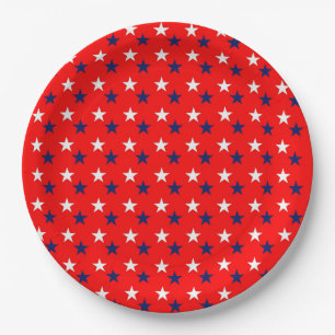 Prato De Papel Estrelas
