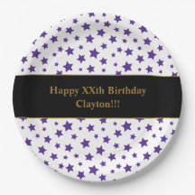 Estrelas Purple Personalizadas com Festa de aniver