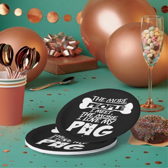 Prato De Papel Eu Adoro As Minhas Placas De Papel (Criador carregado)