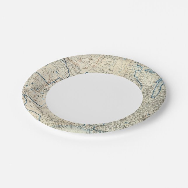 Prato De Papel EUA Dez 1860 (Inclinado)