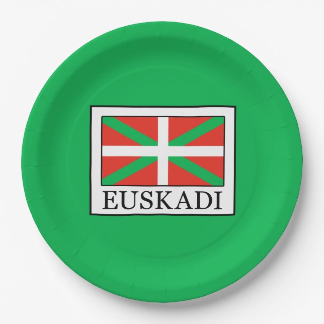 Prato De Papel Euskadi (Frente)