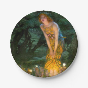 Prato De Papel Eve Edward Robert Hughes