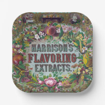 Extratos florais vitorianos de fruta