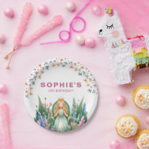 Fada de Floresta Encantada Princesa Aniversário