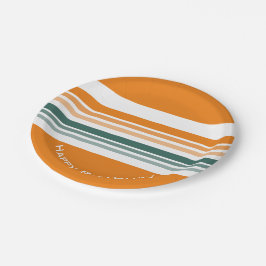 Prato De Papel Faixa Decorativa