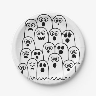 Prato De Papel Fantasma