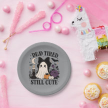 Fantasma Coquette de Halloween Fofo com Laço