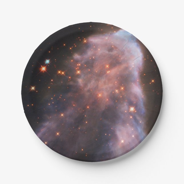 Prato De Papel Fantasma da Nebulosa de Cassiopeia (Frente)